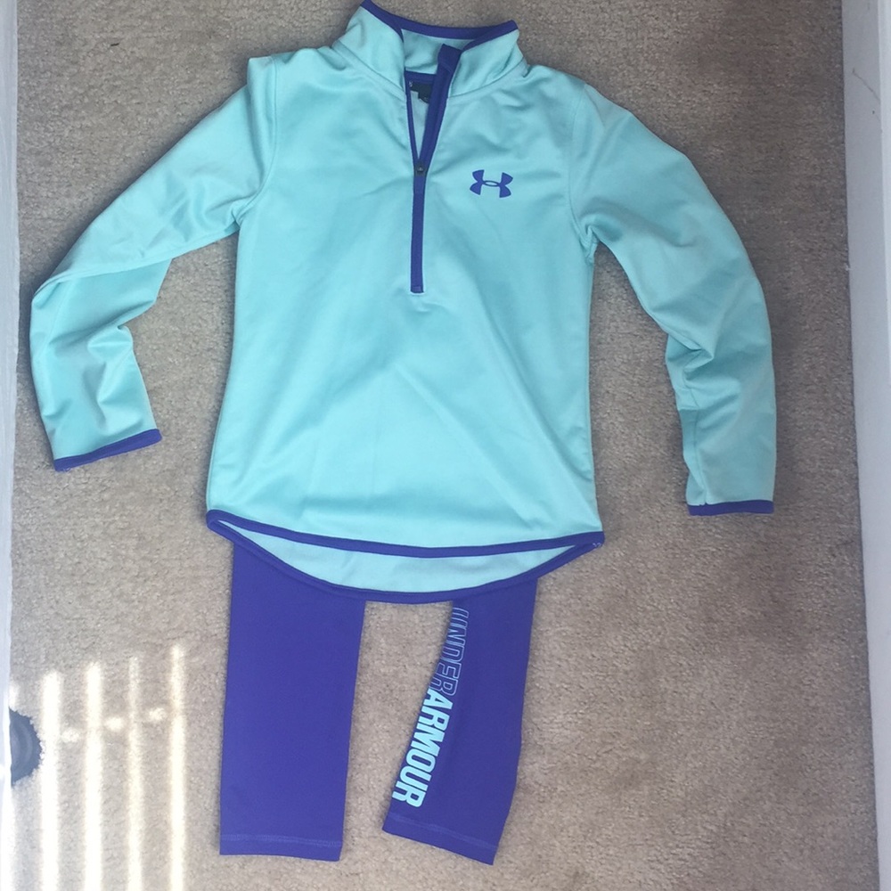 Under Armour set Girls Size 6